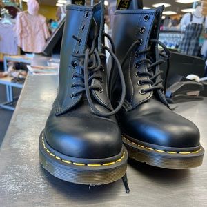 Doc martens combat boot.